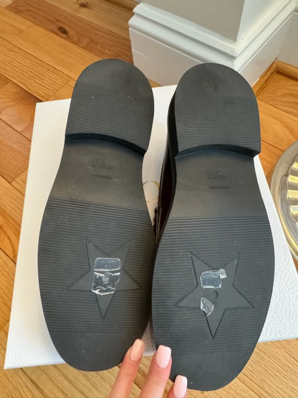 Dior Women’s Penny Loafer in Deep Amaranth Brown - Picture 11 of 11